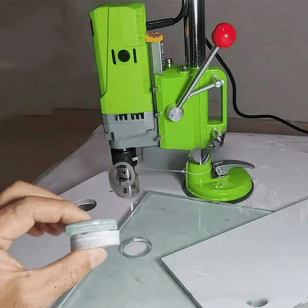 Taladro de Banco Portátil 2 en 1 Todoterreno + Super Ventosa