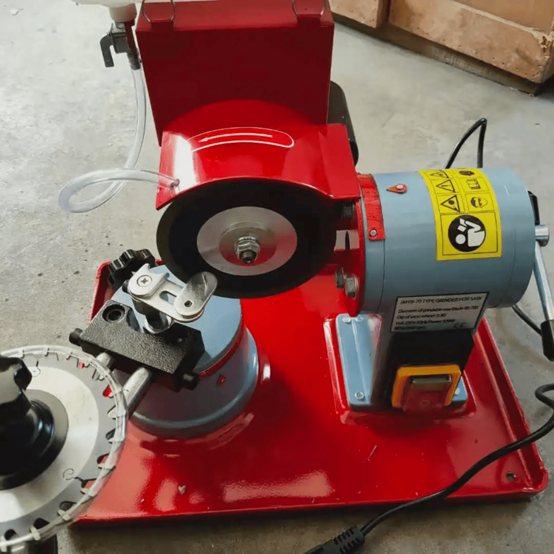 Máquina Afiladora de Discos Diamantados y Discos de Sierra – Afilado Profesional en Seco y con Agua