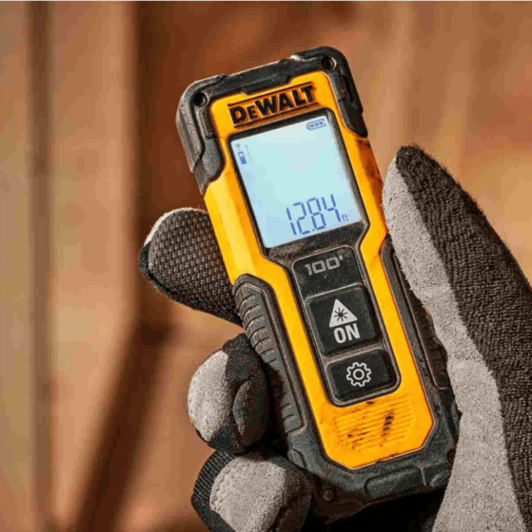 Medidor de Distancia Láser DEWALT 30M DWHT77100-CN – Precisión y Robustez para el Profesional