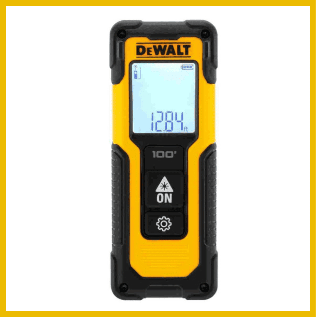Medidor de Distancia Láser DEWALT 30M DWHT77100-CN – Precisión y Robustez para el Profesional