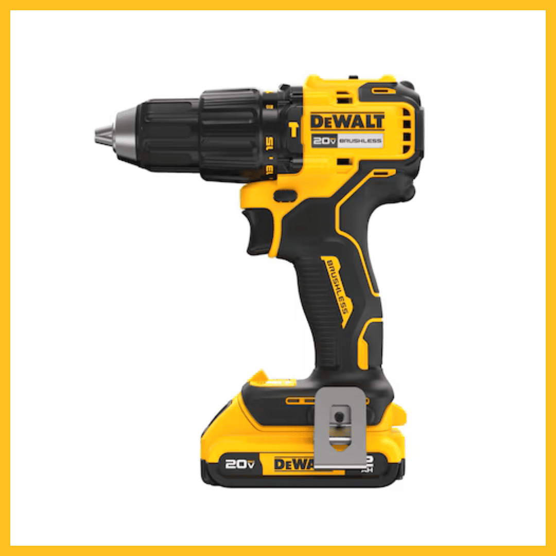 Taladro Percutor DeWALT DCD798D1 20V MAX – Compacto, Brushless y Potente para Concreto, Mampostería y Madera