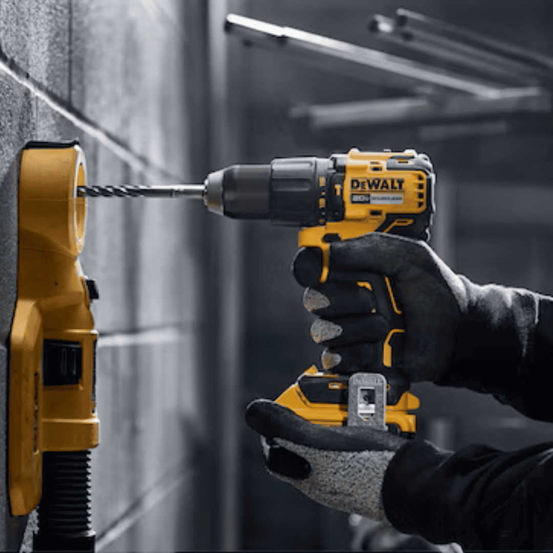Taladro Percutor DeWALT DCD798D1 20V MAX – Compacto, Brushless y Potente para Concreto, Mampostería y Madera