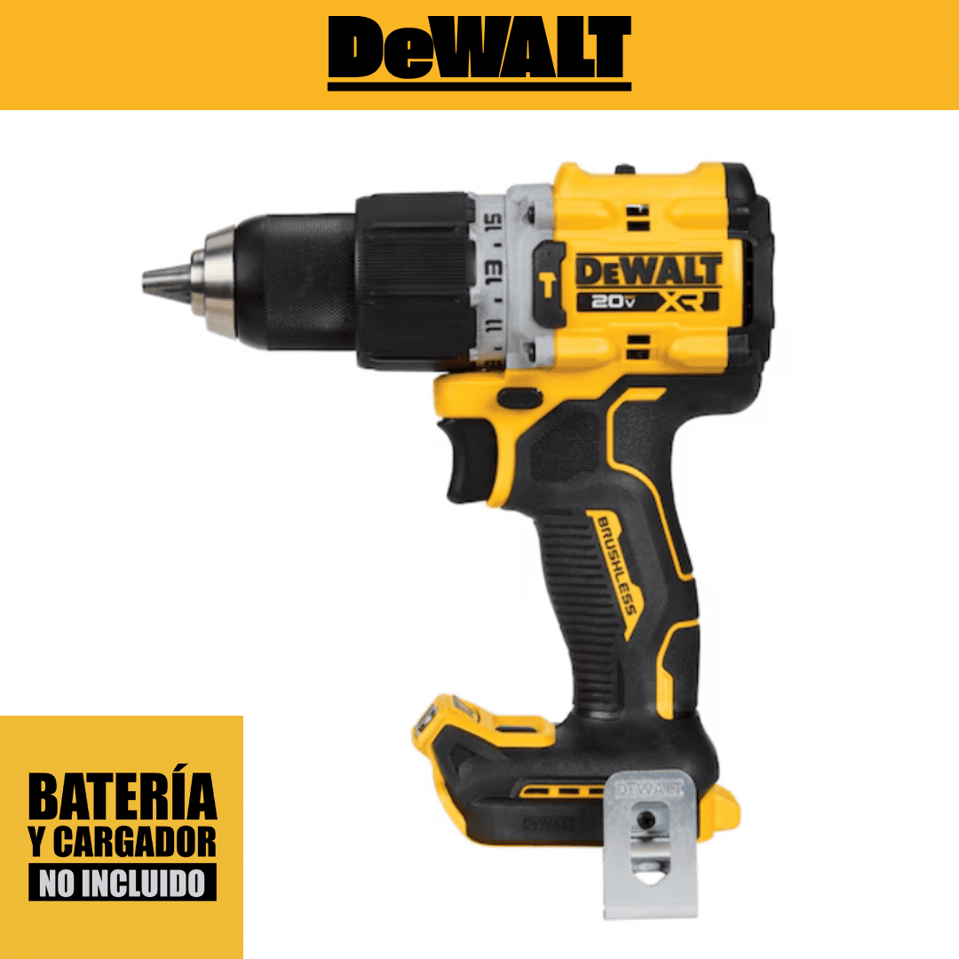 Taladro Percutor DeWALT DCD805 XR 20V – Compacto, Potente y Versátil para Todo Tipo de Materiales