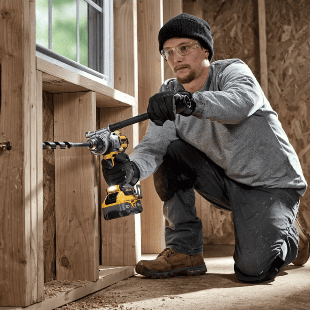 Taladro Percutor DEWALT DCD1007B XR 20V MAX – Motor Brushless, 3 Velocidades y Sistema Antirrotación