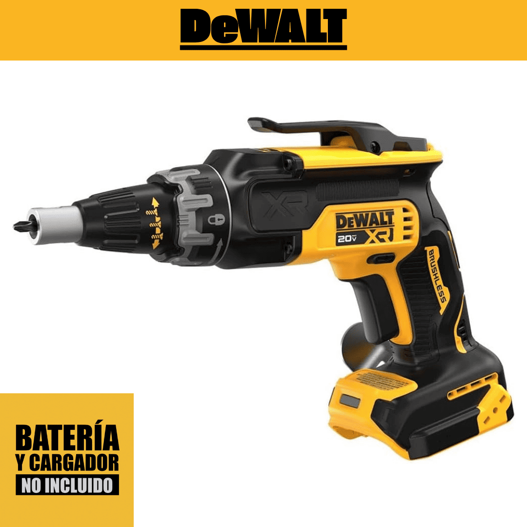 Atornillador para Drywall DEWALT XR DCF630 – 20V Inalámbrico Brushless