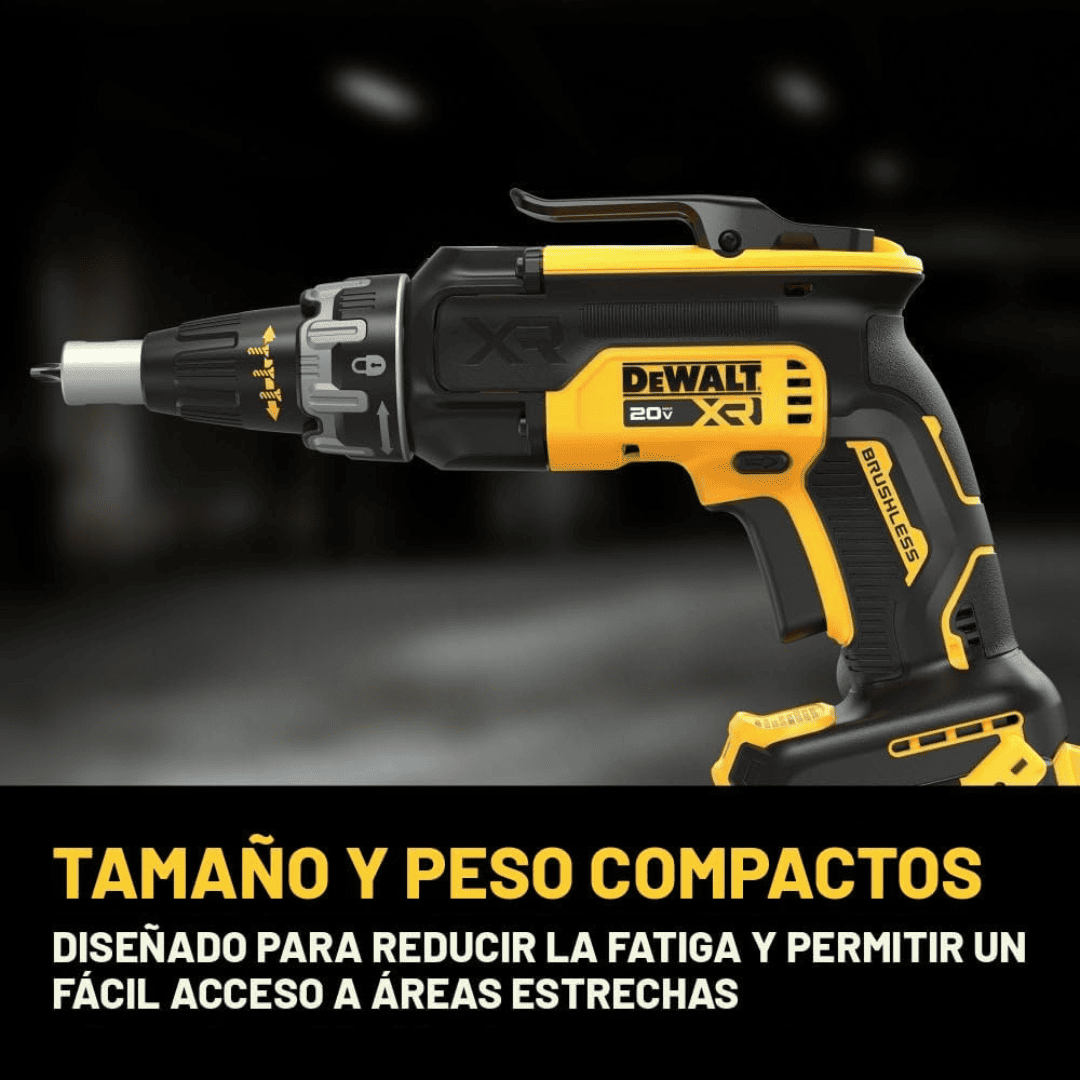 Atornillador para Drywall DEWALT XR DCF630 – 20V Inalámbrico Brushless