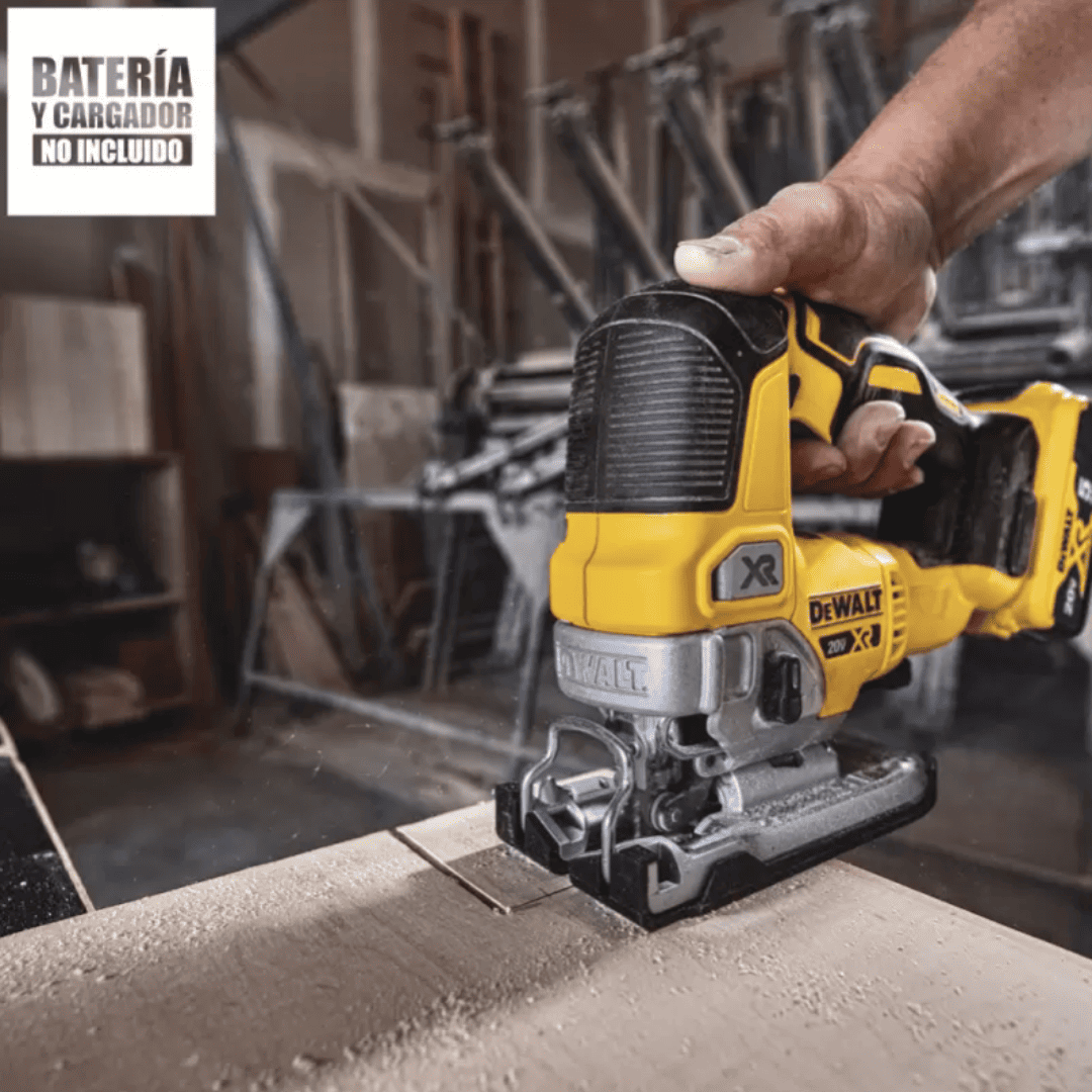 Sierra Caladora Inalámbrica DeWALT DCS334B XR 20V – 3200 CPM Baretool