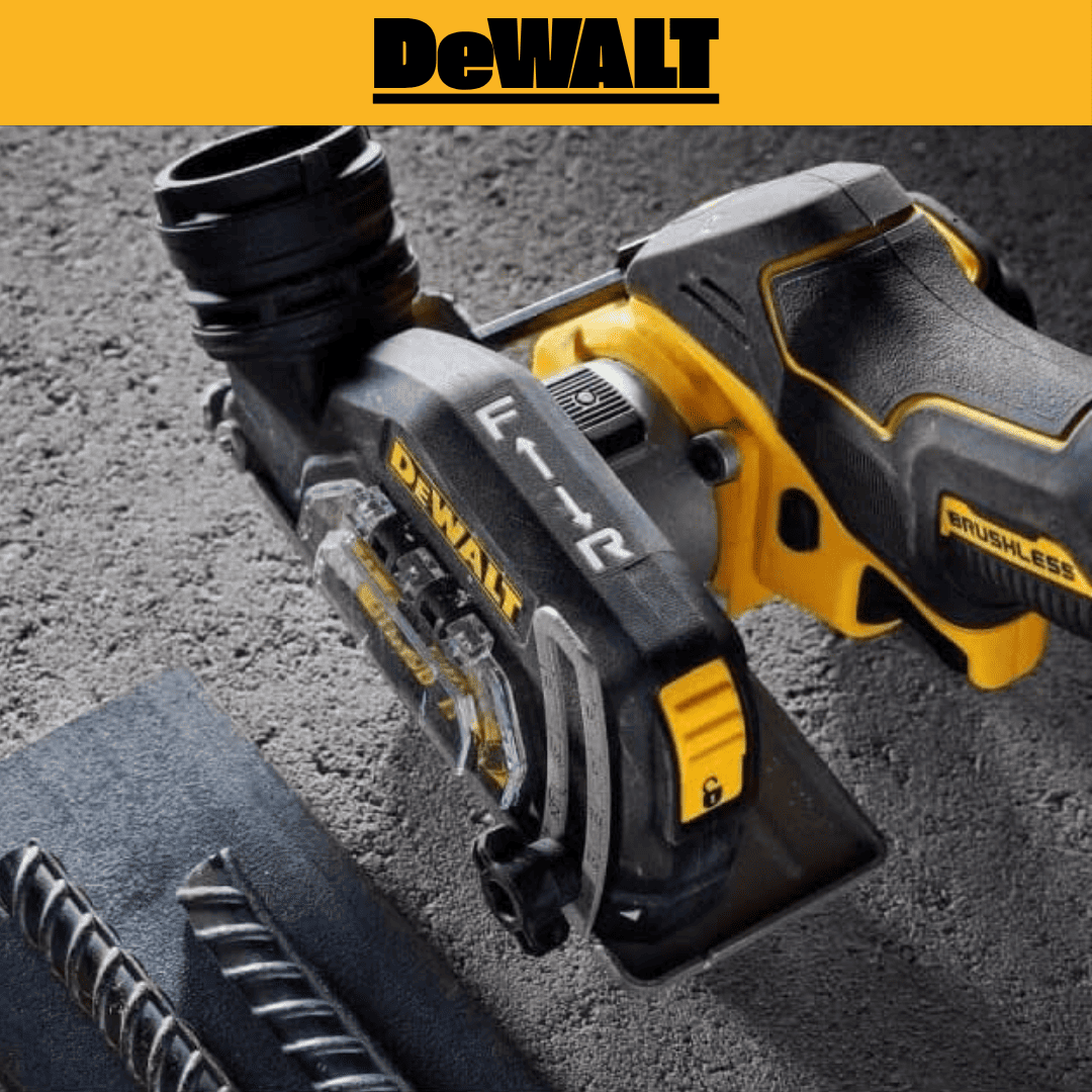 Recortadora Inalámbrica Dewalt DCS438 XR 20V – Corte Preciso y Seguro en Cada Aplicación