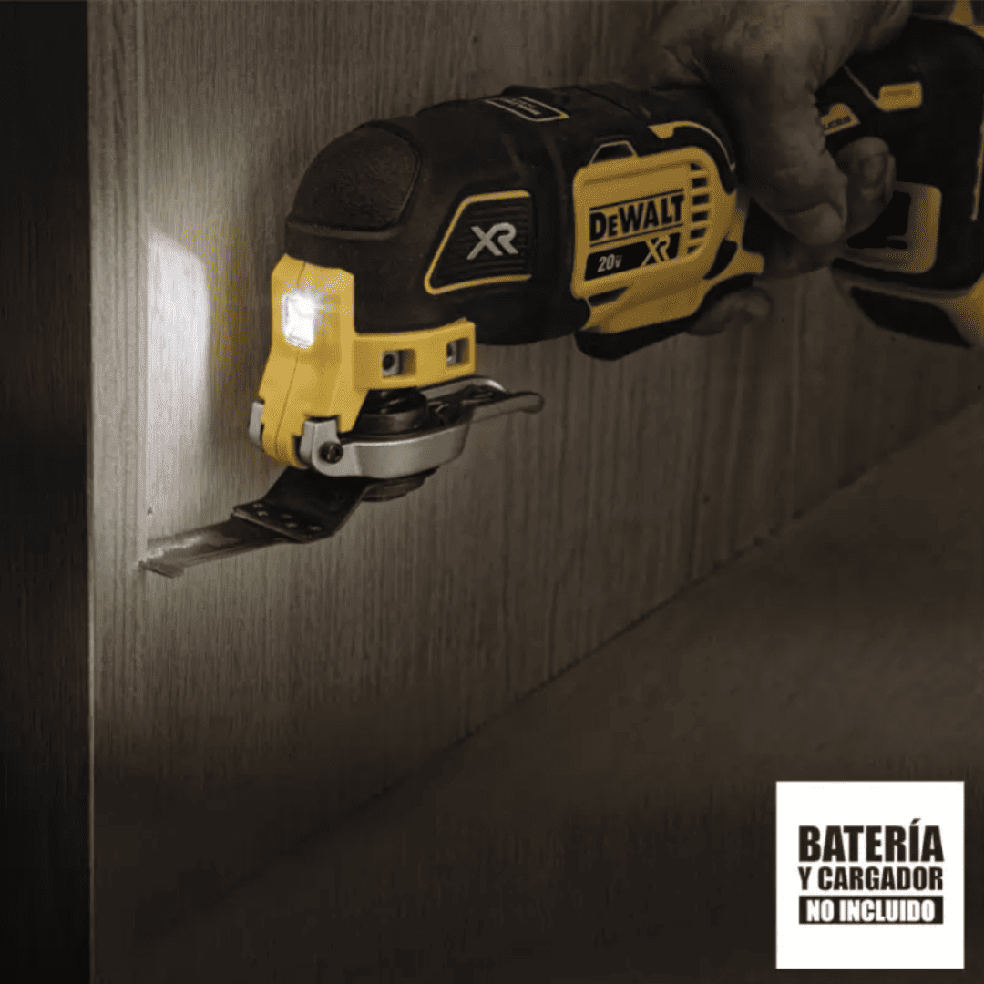 Herramienta Multiuso Oscilante Dewalt DCS356B XR 20V – Precisión y Versatilidad en Cada Corte