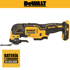 Herramienta Oscilante DEWALT ATOMIC DCS354B 20V – Versatilidad Compacta y Precisión en Cada Corte