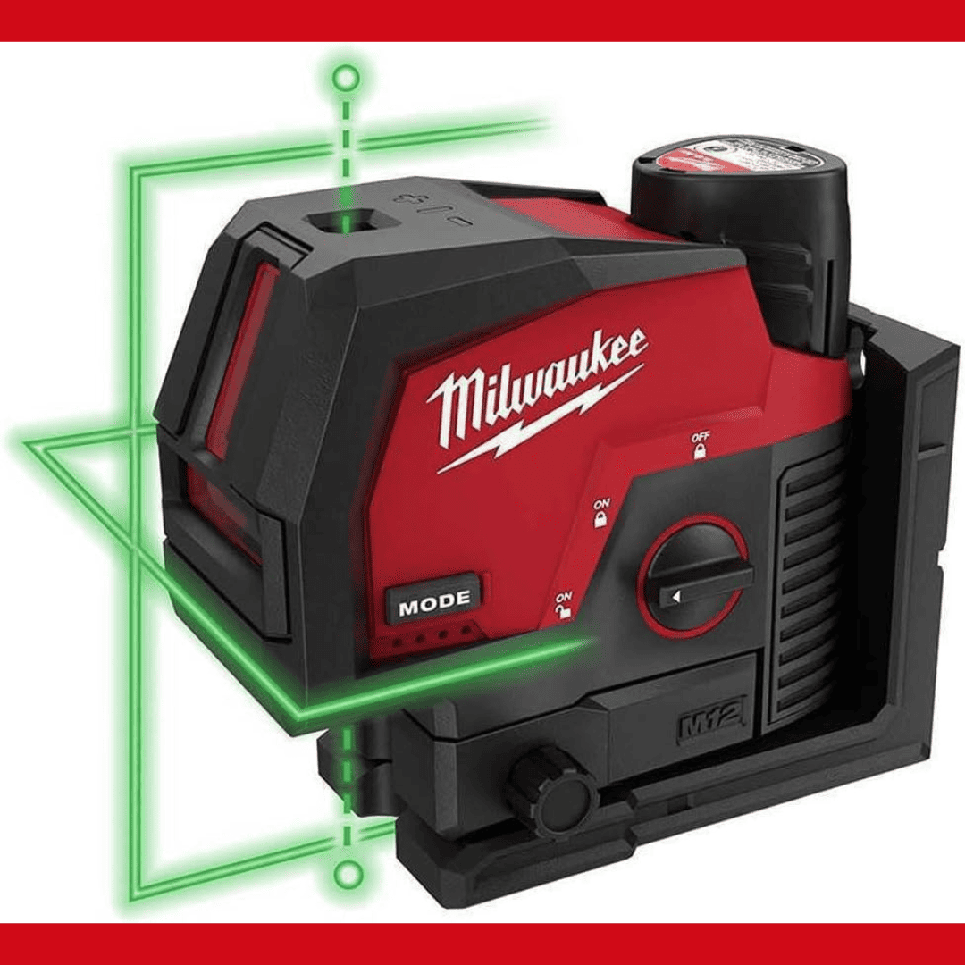 Nivel Láser Verde MILWAUKEE 3622-21 M12™ – Precisión Profesional Todo el Día