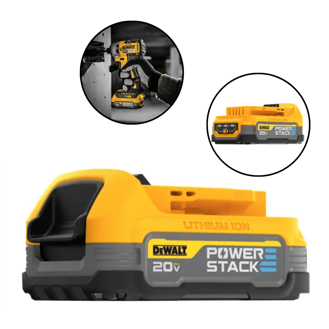 Batería Dewalt PowerStack – Compacta y Potente
