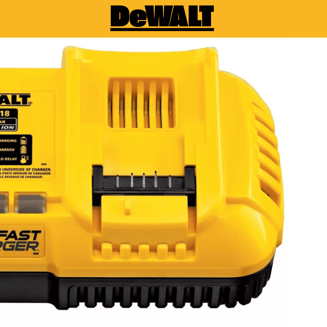 Cargador Rápido DCB118-B2 20V/60V MAX FLEXVOLT – Alta Eficiencia para Baterías XR y FLEXVOLT