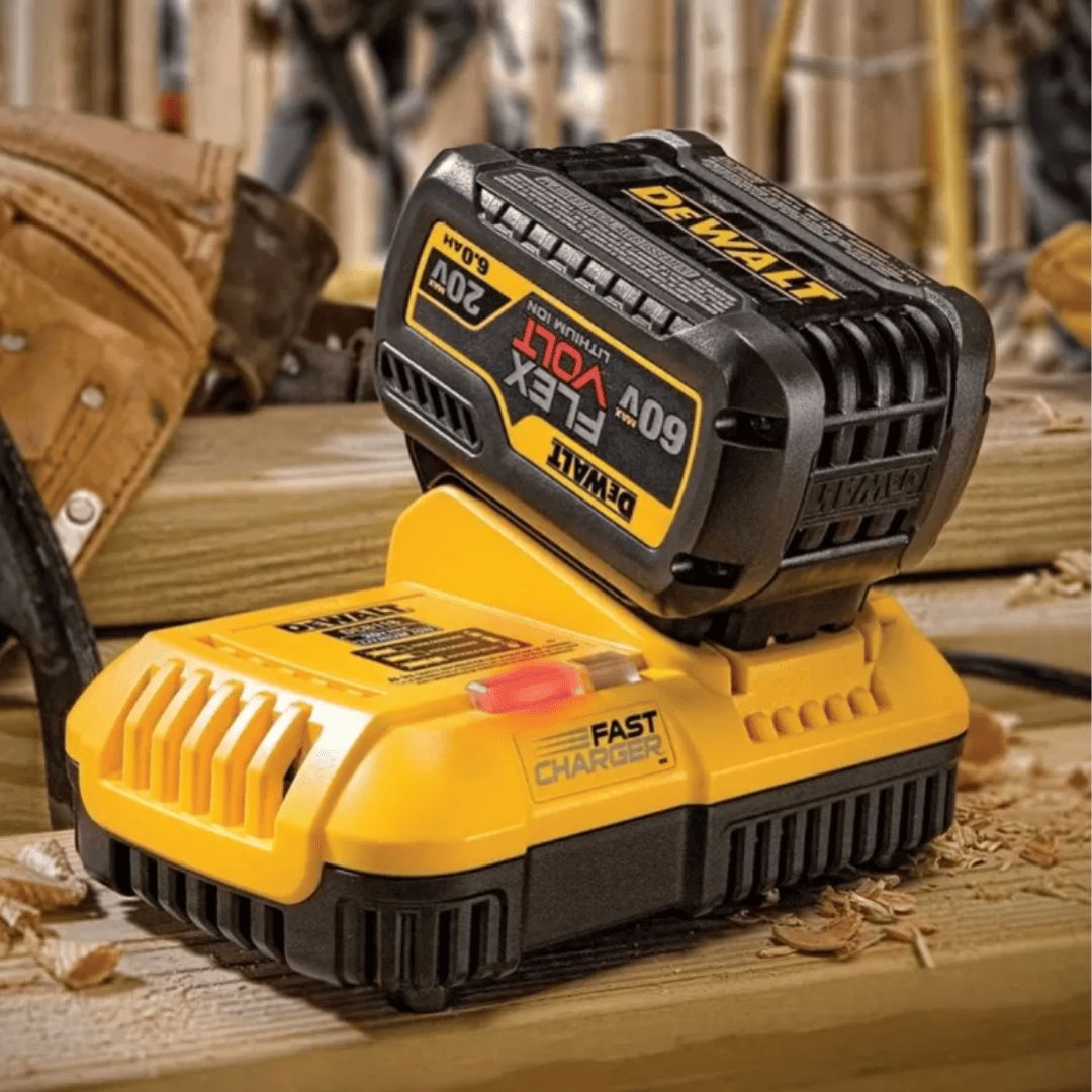 Cargador Rápido DCB118-B2 20V/60V MAX FLEXVOLT – Alta Eficiencia para Baterías XR y FLEXVOLT