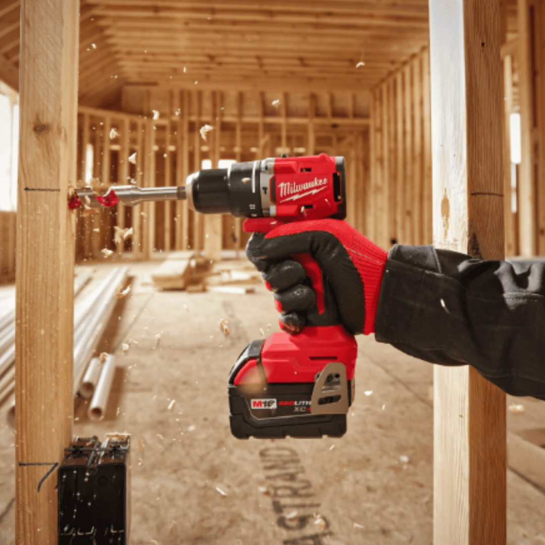 Combo Brushless Compacto Milwaukee M18™ 3693-22CX – Taladro Percutor + Atornillador de Impacto 3 Velocidades