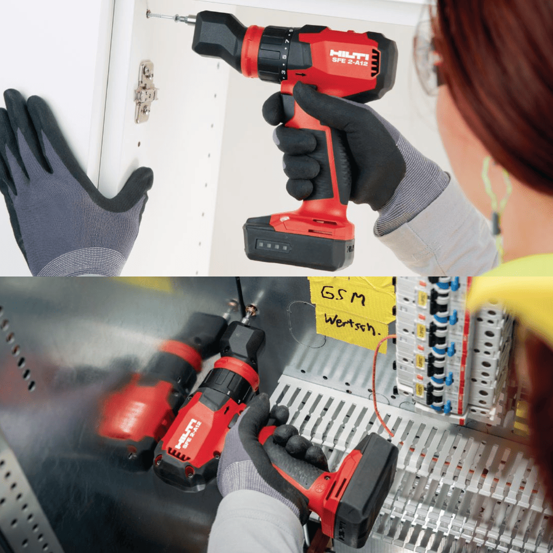 Taladro Atornillador HILTI SFE 2-A12 1/2" 12V Brushless –sin bateria ni cargado