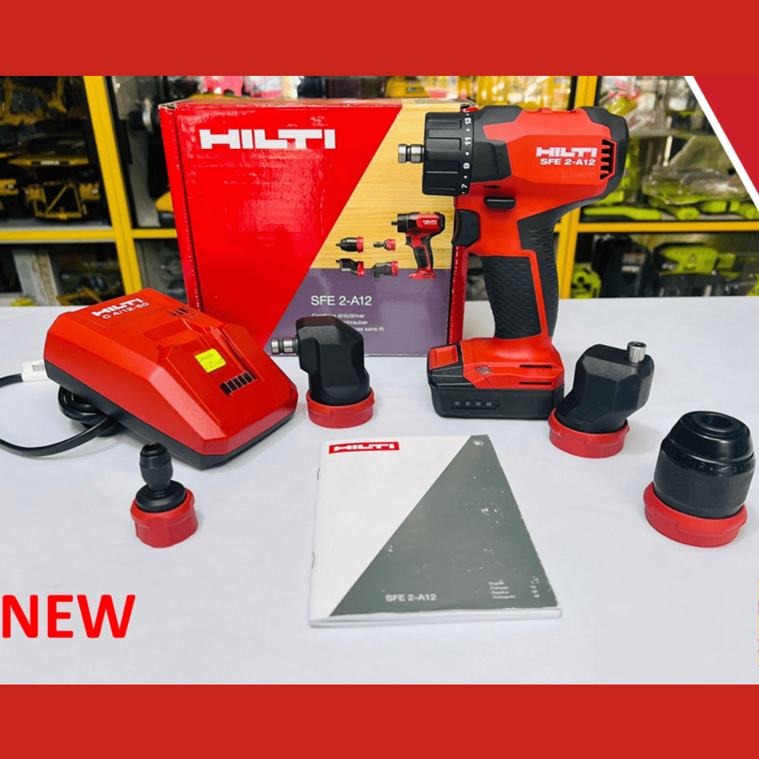 Taladro Atornillador HILTI SFE 2-A12 1/2" 12V Brushless –sin bateria ni cargado
