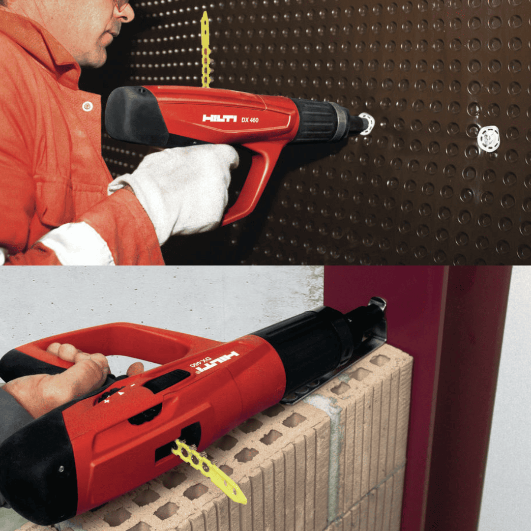Pistola de Fijación a Pólvora HILTI DX460 & MX72