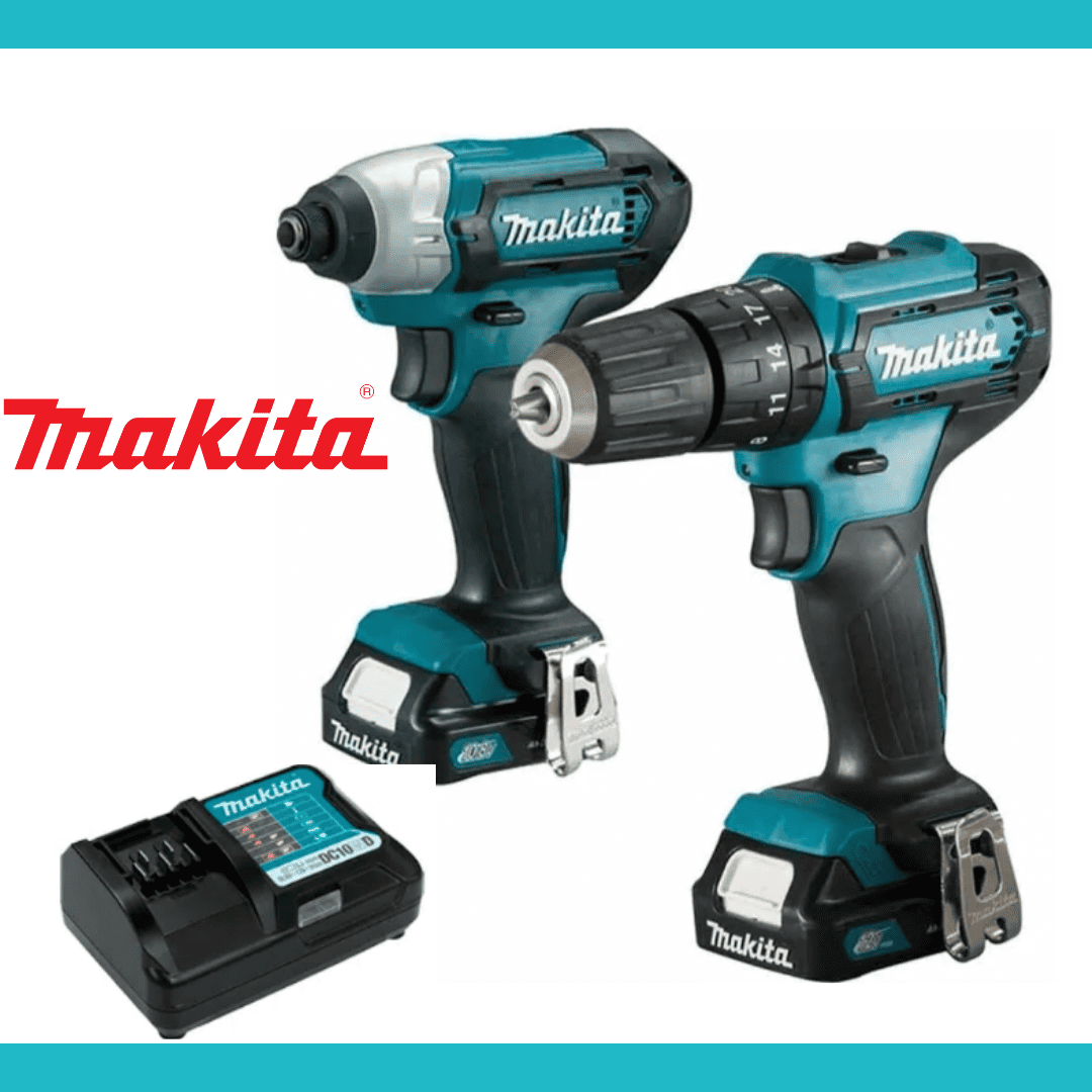 MAKITA 12V COMBO DE TALADRO Y ATORNILLADOR DT03 + CARGADOR
