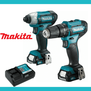 MAKITA 12V COMBO DE TALADRO Y ATORNILLADOR DT03 + CARGADOR