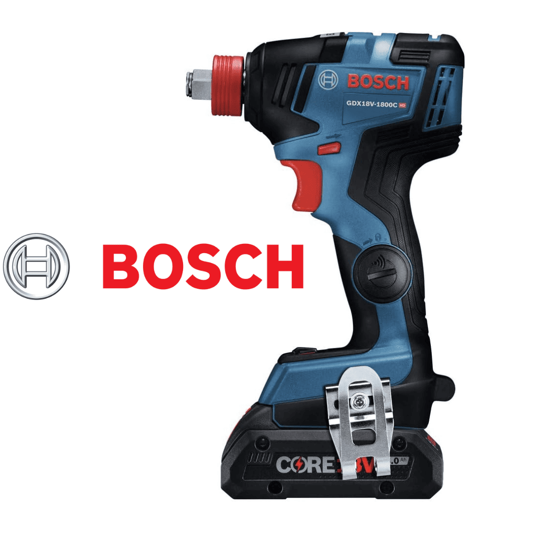 Combo Bosch GXL18V-224B25 – Taladro Percutor + Atornillador de Impacto con Baterías CORE18V