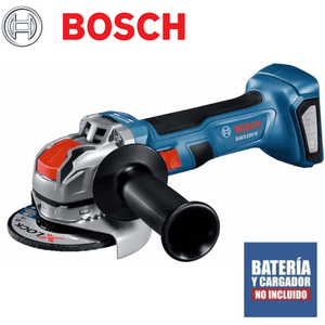 Amoladora Angular Bosch GWX18V-8 X-LOCK – 4 1/2” Sin Cable, Potente y Sin Herramientas