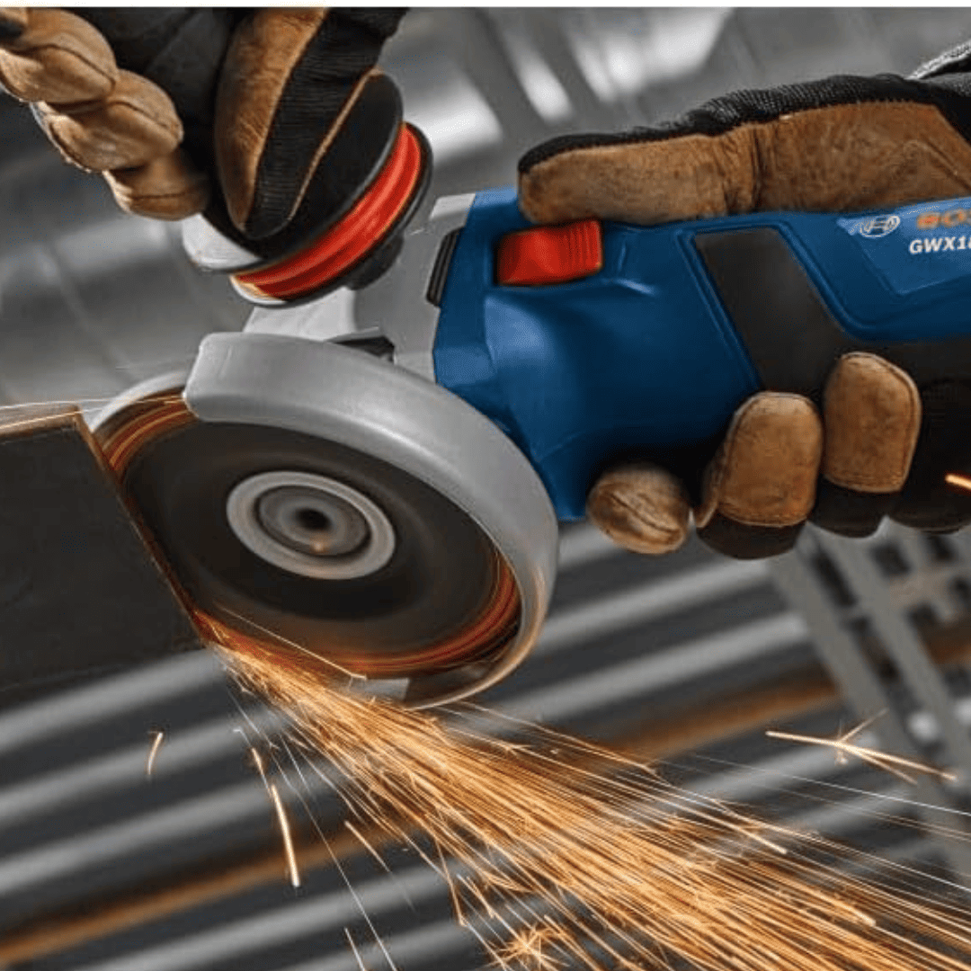 Amoladora Angular Bosch GWX18V-8 X-LOCK – 4 1/2” Sin Cable, Potente y Sin Herramientas