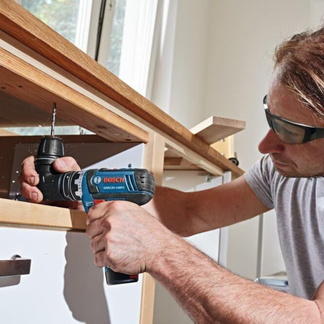 Bosch GSR12V-140 FCB22-RT FlexiClick 5-en-1 – Sistema Compacto y Versátil 12V para Taladro y Atornillado