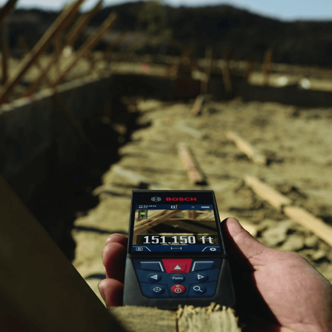 Distanciómetro Láser Bosch BLAZE™ GLM400C PRO – Precisión Extrema con Cámara y App MeasureOn