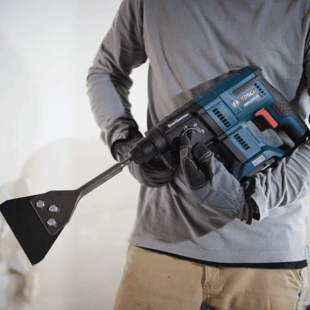 Rotomartillo Bosch GBH18V-21 SDS-Plus® 18V Brushless – Potencia y Precisión Compacta para Concreto y Cincelado Profesional