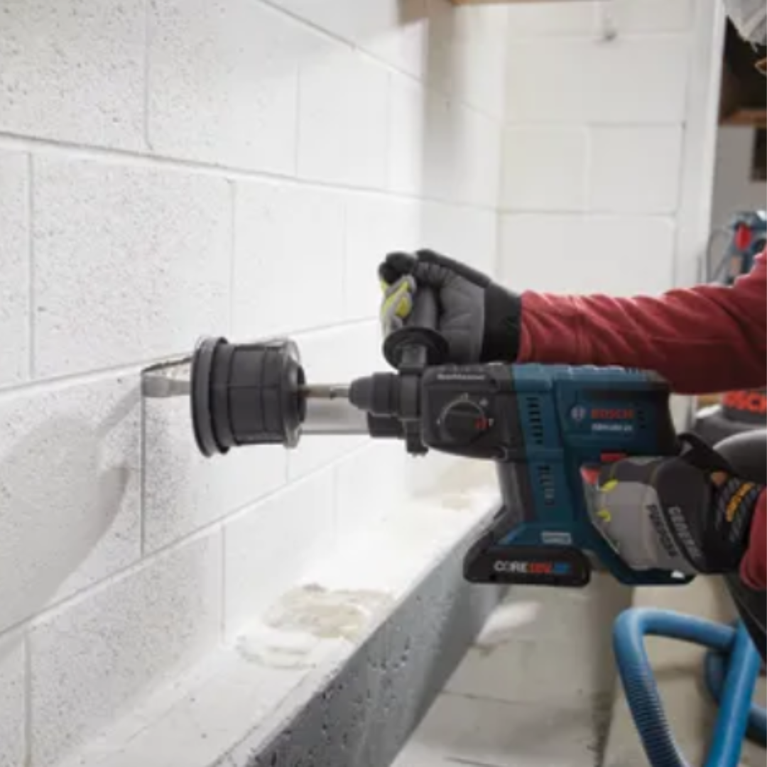 Rotomartillo Bosch GBH18V-21 SDS-Plus® 18V Brushless – Potencia y Precisión Compacta para Concreto y Cincelado Profesional