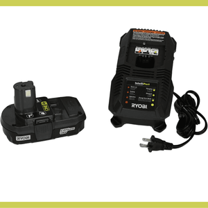 Kit RYOBI ONE+ – Batería P102 de 18V + Cargador P118 de 110V Original USA