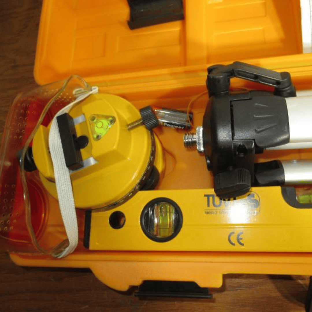 Kit Johnson Hot Shot Sound & Laser Light Level 9150 / 40-0910 – Precisión Profesional en Nivelación y Alineación