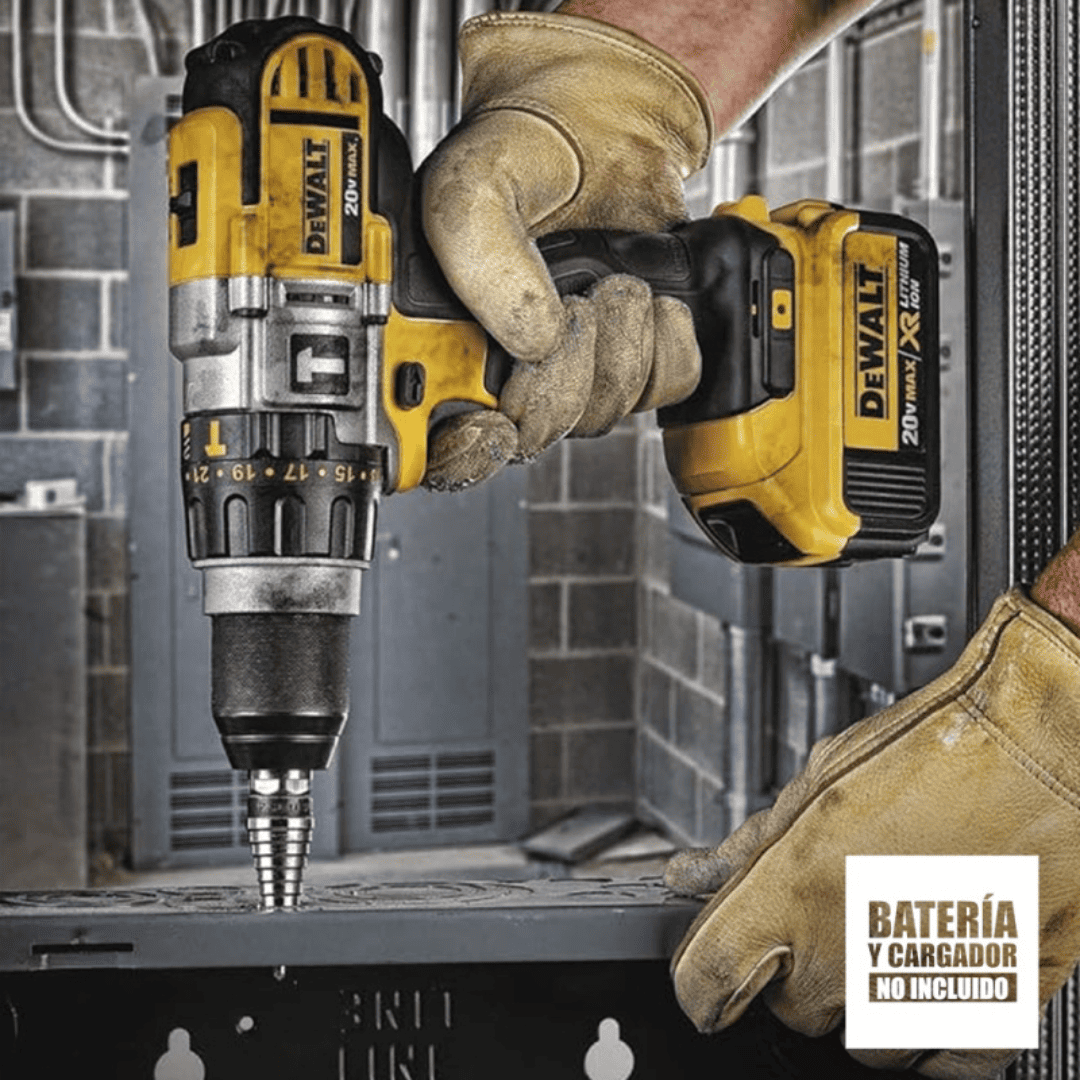 Taladro Percutor 1/2" 20V Dewalt DCD985 – Potencia Industrial en un Cuerpo Compacto