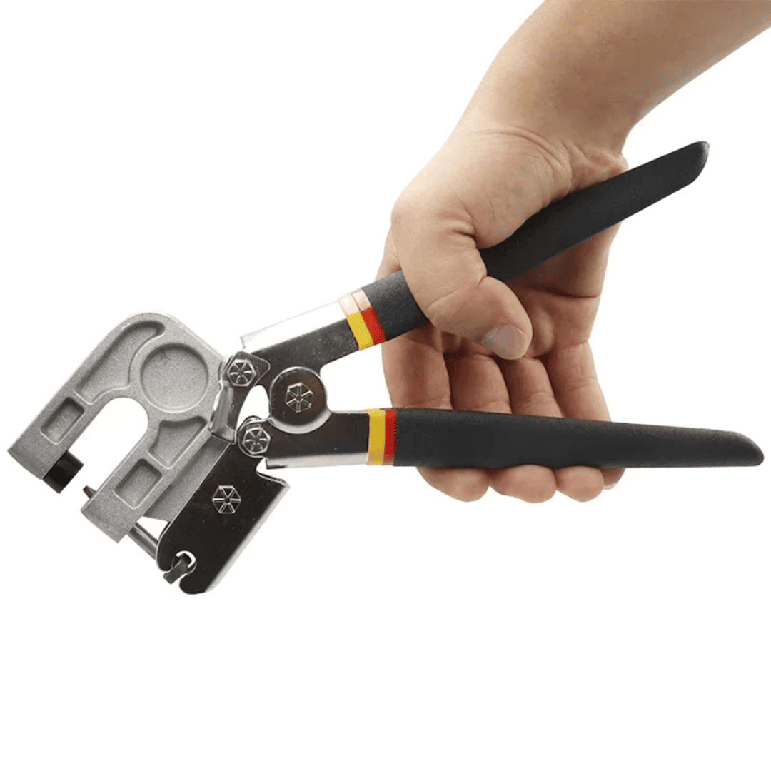 Crimpadora para Drywall – Engarza Rápido Perfiles Metálicos sin Tornillos