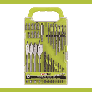 Juego de Brocas y Fresas RYOBI A983102 (31 Piezas) – Taladra Madera, Metal y Más con Precisión Total