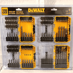 DWA110SET Set DEWALT 110 Piezas con 4 Estuches