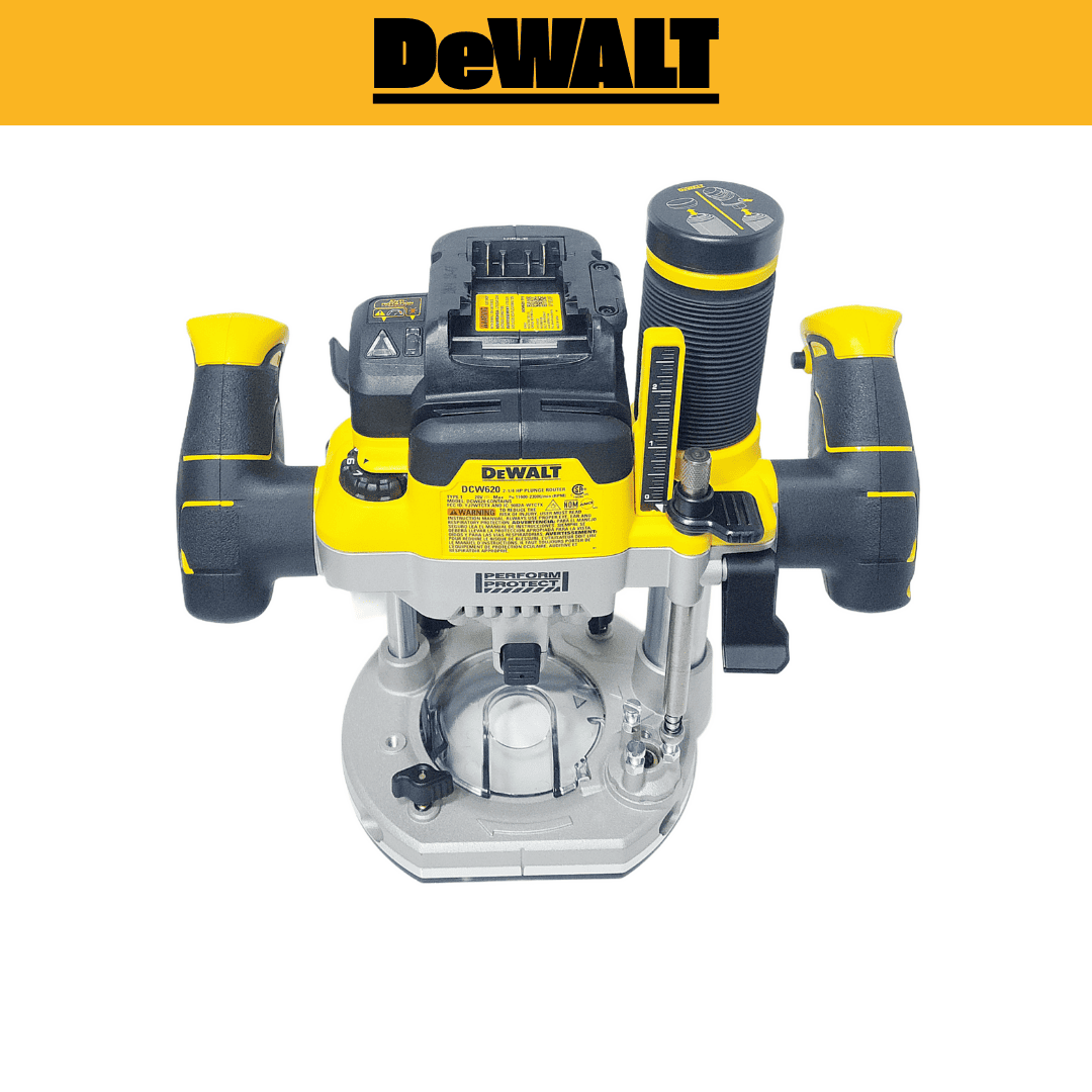 Router DEWALT DCW620B 20V – Potencia Inalámbrica y Precisión Profesional