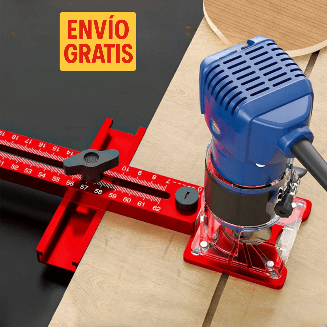 Plantilla Guía para Ruteadora de 68 cm – Corte Curvo, Preciso y Multifuncional