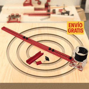 Plantilla Guía para Ruteadora de 68 cm – Corte Curvo, Preciso y Multifuncional