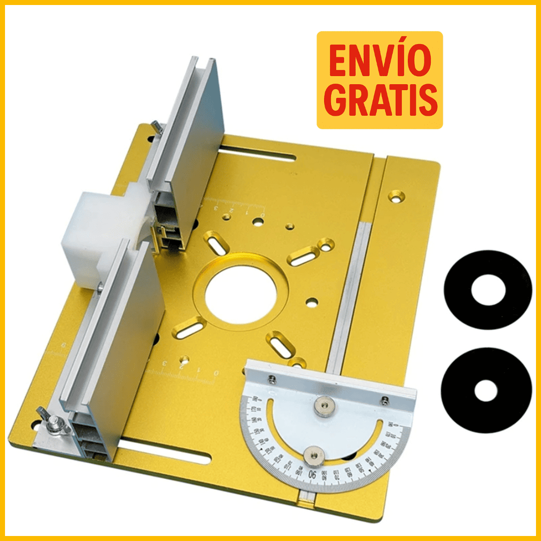 Placa de Inserción para Router – Precisión y Resistencia en Carpintería