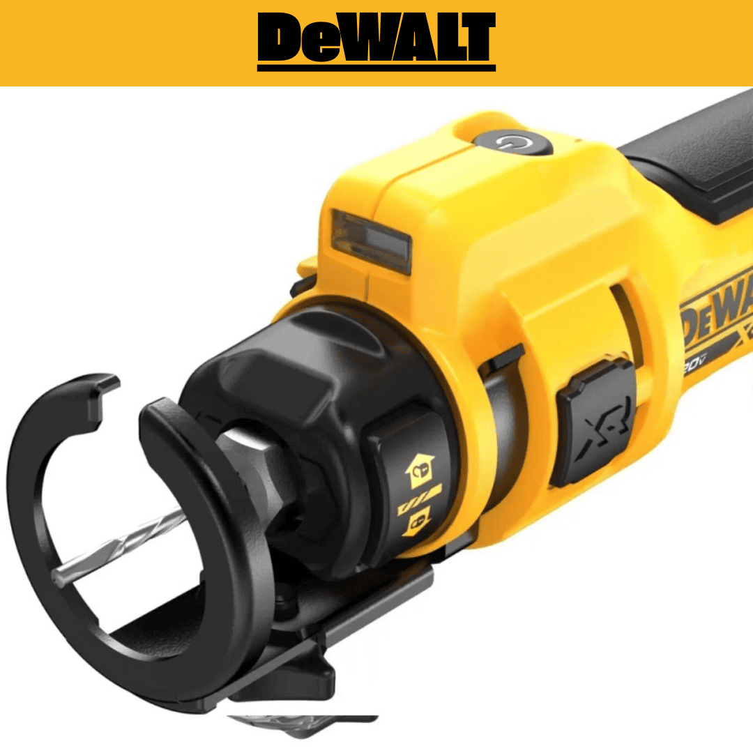 Cortadora de Drywall 20V Brushless Dewalt DCE555B – Potencia y Precisión en Cada Corte