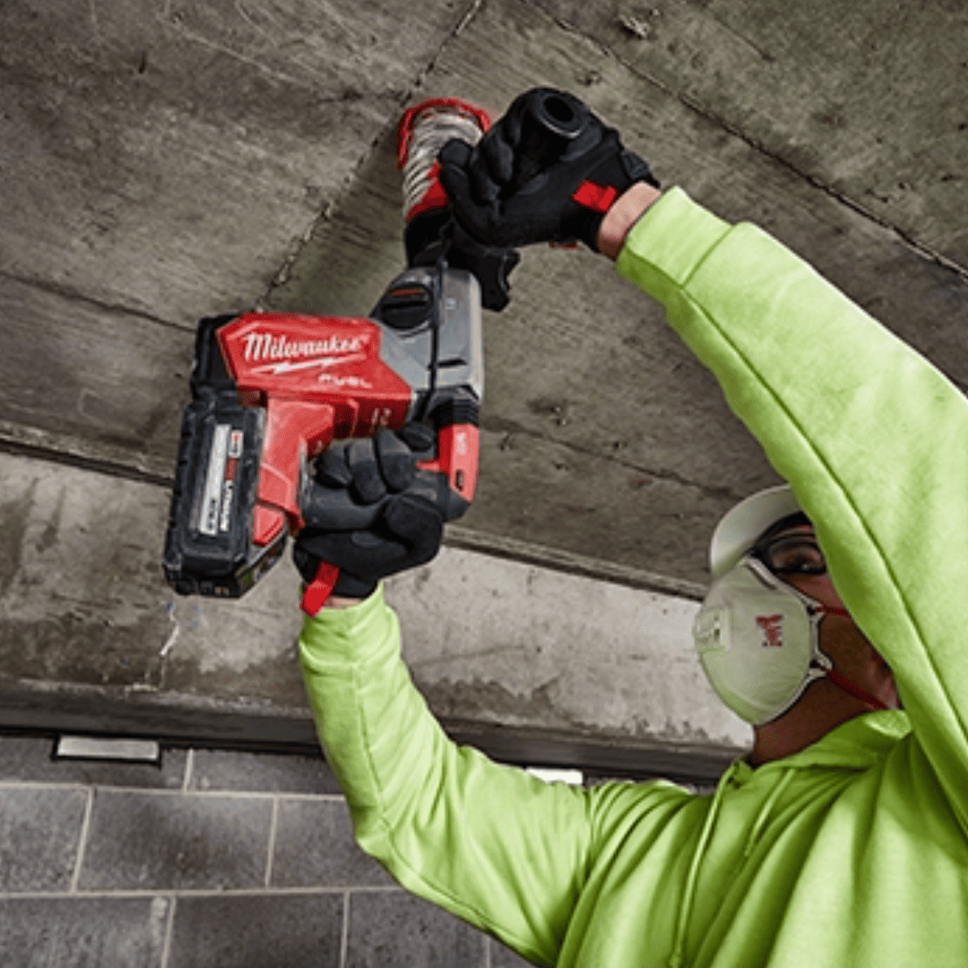 Milwaukee 2912-20 Rotomartillo M18 FUEL™ SDS Plus de 1" – Potencia, Seguridad y Velocidad en Cada Perforación