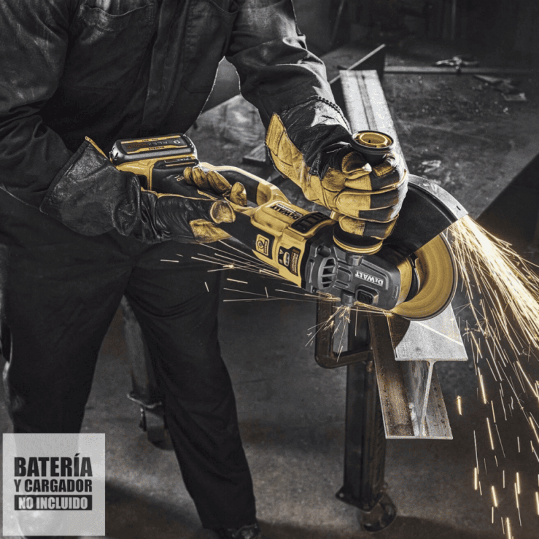Amoladora Angular 7" - 9" 60V Flexvolt Baretool Dewalt DCG460B – Potencia Industrial y Seguridad Avanzada