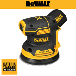 Lijadora Roto Orbital Inalámbrica 5" 20V XR Baretool DEWALT DCW210 – Potencia, Precisión y Control Total sin Cables