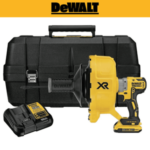 Destapador de Tuberías 20V XR Baretool DEWALT DCD200D1 – Potencia Inalámbrica para Desagües de hasta 3”