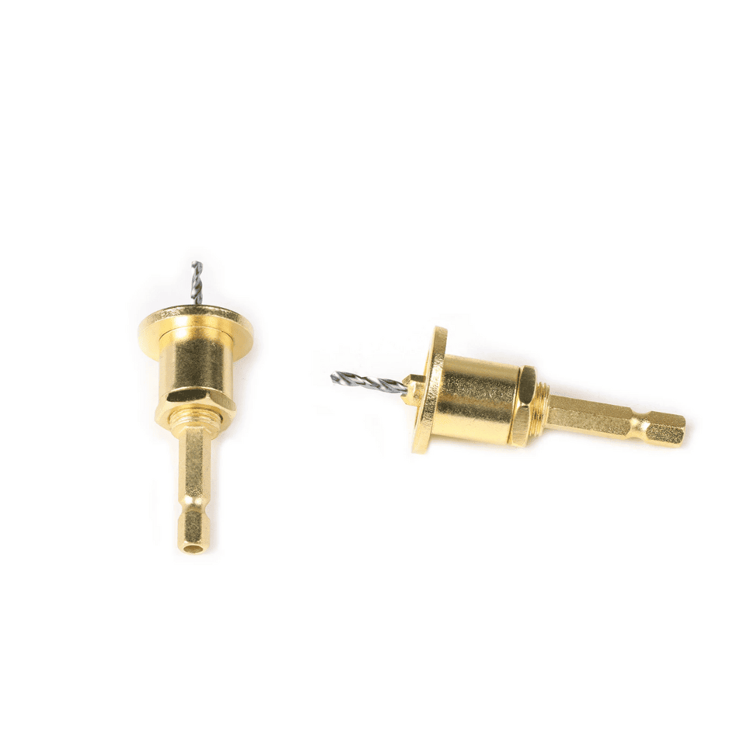 Broca Avellanadora con Tope Oro – Perforación Limpia y Precisa para Madera y Melamina