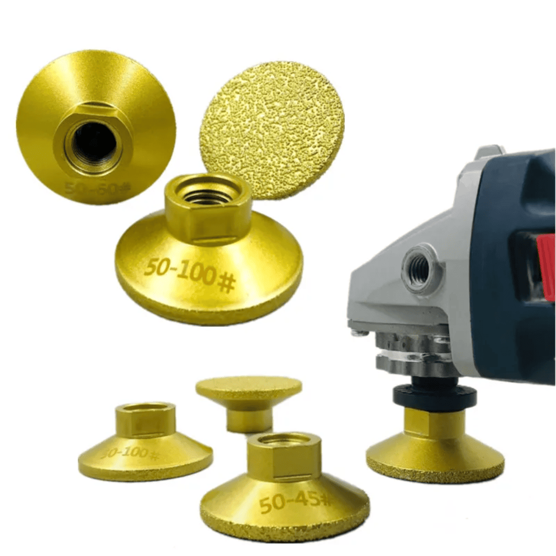 Set 3 Piezas – Disco Cabezal Plano de Pulido