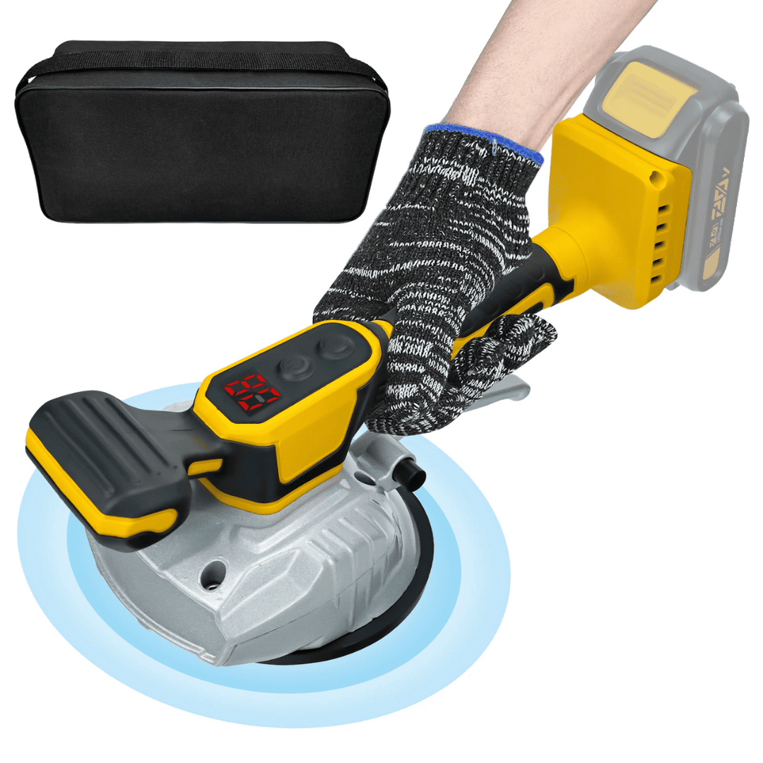 Ventosa Vibradora Compatible con Baterías DeWalt – Potencia 18V/20V para Instalación Precisa de Azulejos