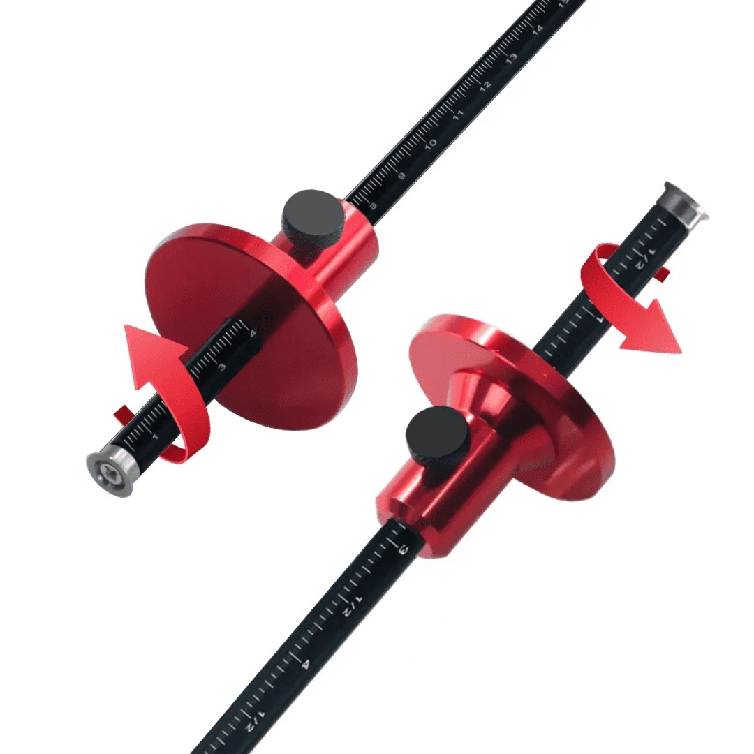 Gramil Métrico con Rueda Cortante – Doble Escala y Corte Preciso para Carpintería PRO